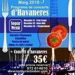Sopars amb gust 2018 | Restaurant Xabec